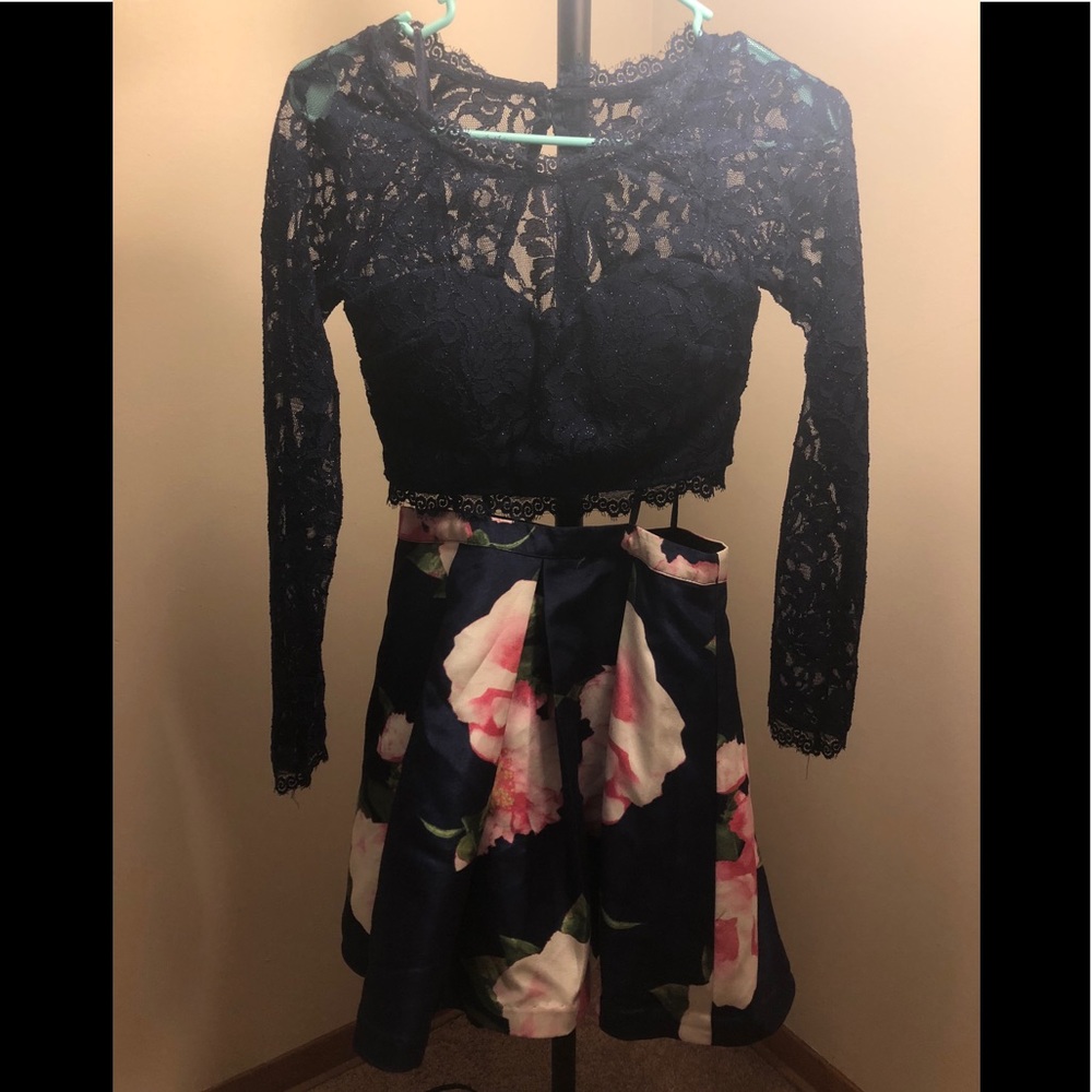 Homecoming dress and matching shoes